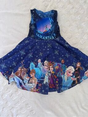 Frozen Elsa dress SZ L